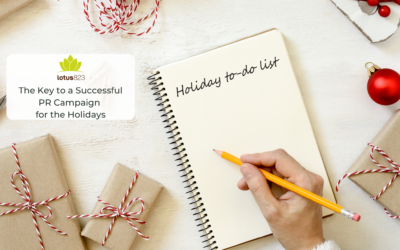 The Key to a Successful PR Campaign for the Holidays