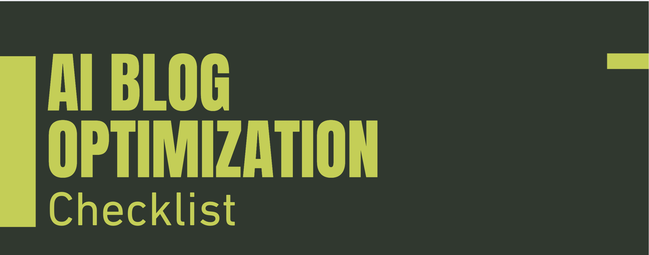 How to Optimize Blogs for AI Search Results: 